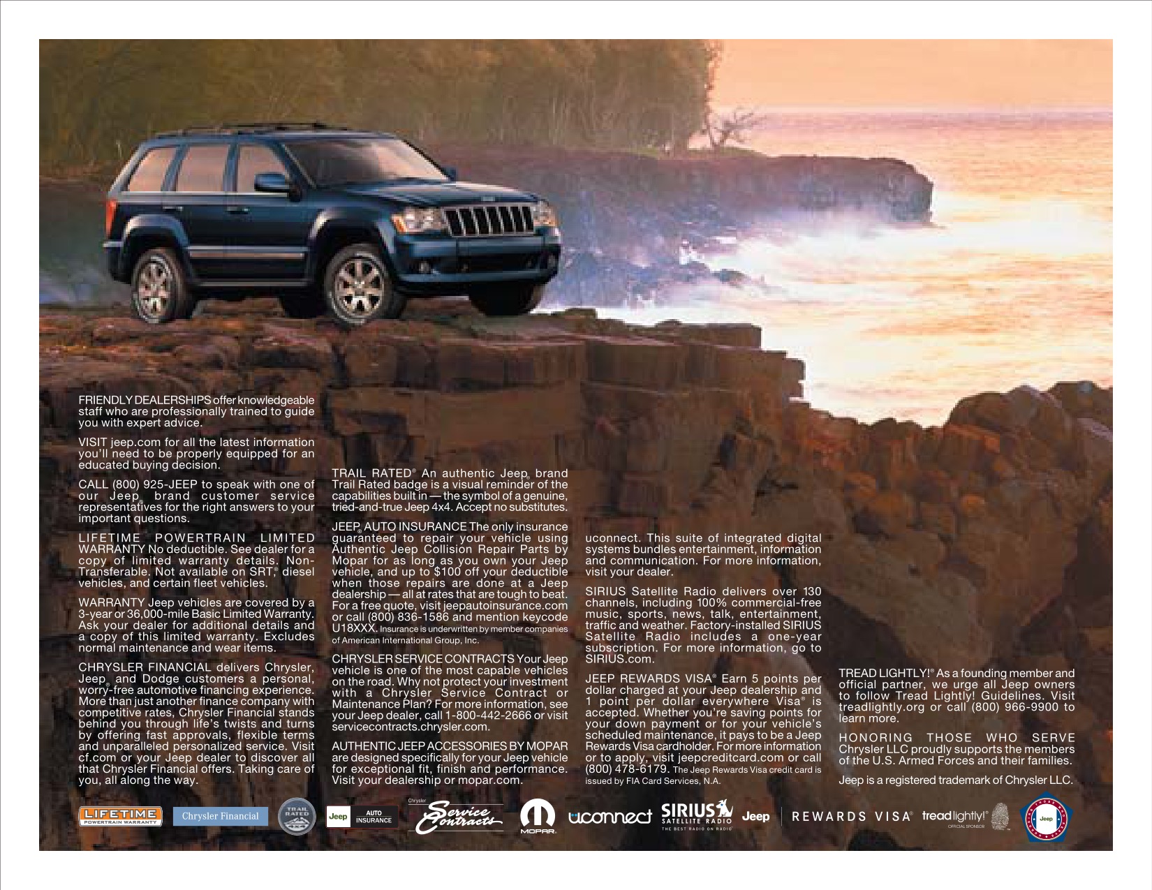 2009 Jeep Grand Cherokee Brochure Page 17